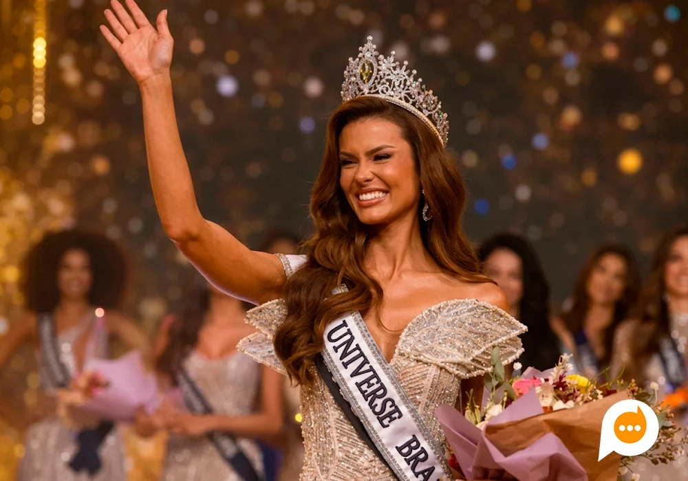 Modelo da Ilha do Mel vence o concurso Miss Universe Brasil 2026