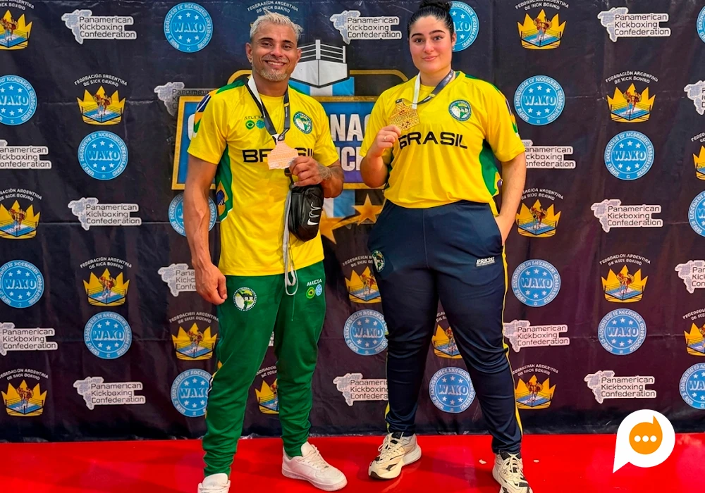 Atletas de Mandaguari conquistam ouro e prata em campeonato internacional na Argentina