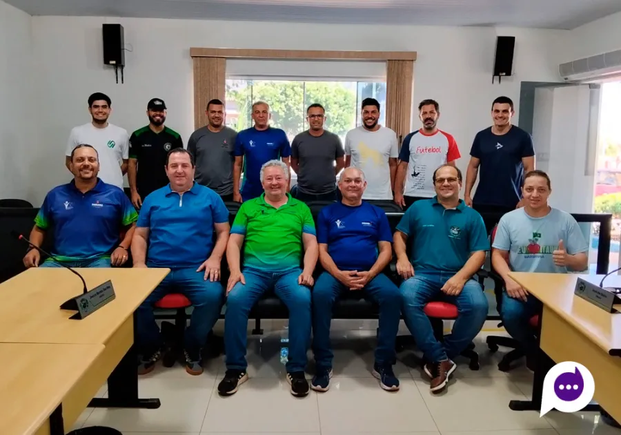 Congresso técnico define chaveamento da fase regional do JEPS Bom de Bola em Itaúna do Sul