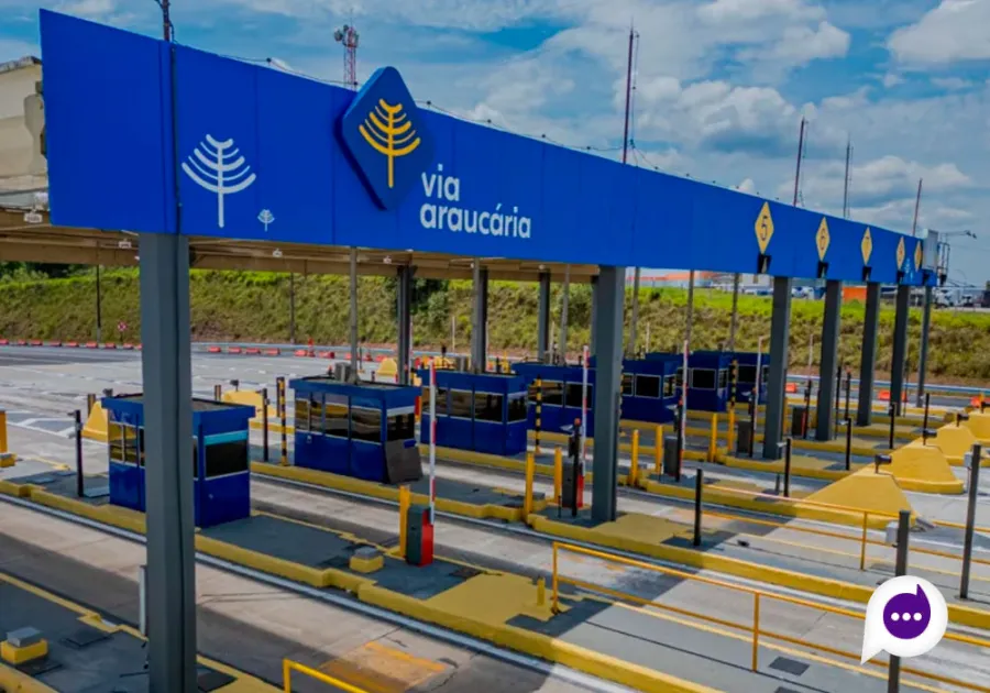 Tarifas de pedágio da Via Araucária sobem a partir de sexta-feira no Paraná