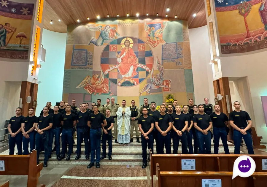Missa na 3ª CIPM em Loanda reúne policiais em momento de fé e celebração pelos 172 anos da PMPR.
