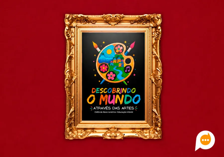 Exposição de arte apresenta trabalhos de alunos de CMEIs em Nova Londrina