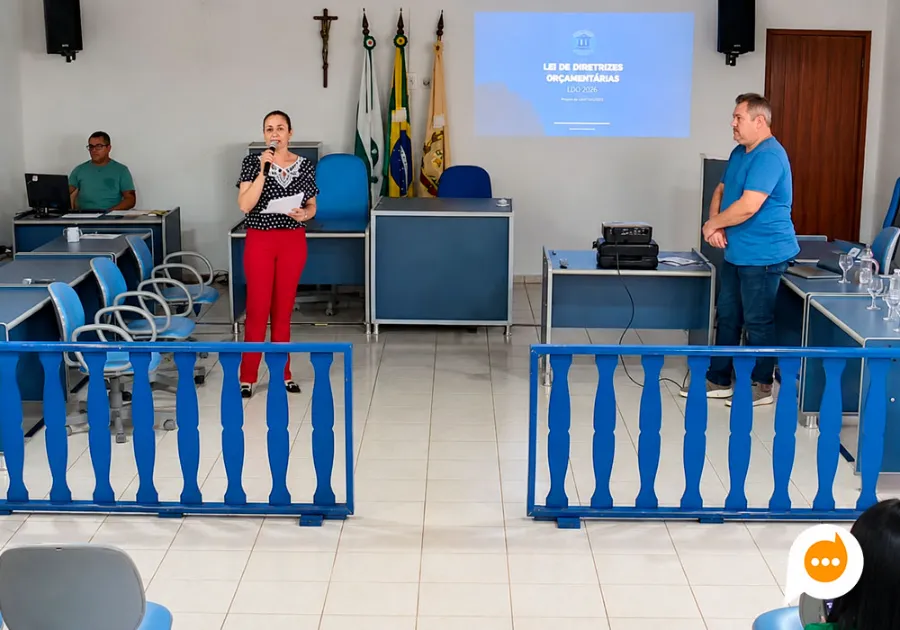 Projeto de diretrizes orçamentárias de Diamante do Norte prevê arrecadação de R$ 40,3 milhões para 2027