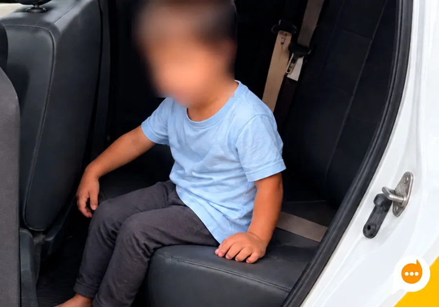 Criança de 2 anos é resgatada após caminhar sozinha em manhã fria de Cascavel