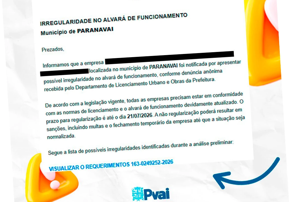 Prefeitura de Paranavaí alerta moradores sobre golpe por e-mail falso