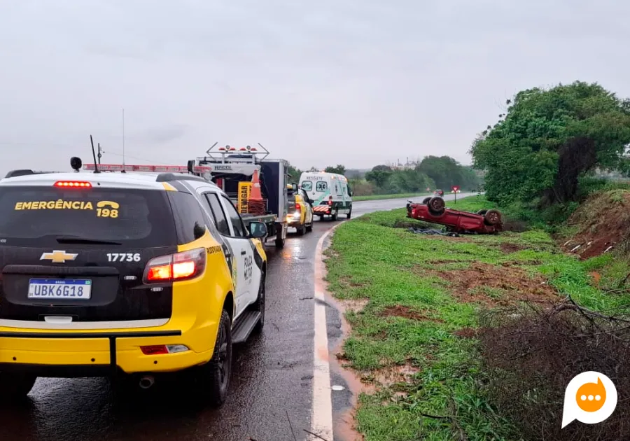 Tragédia sob chuva resulta em morte de motorista na rodovia PR-897 em Marialva