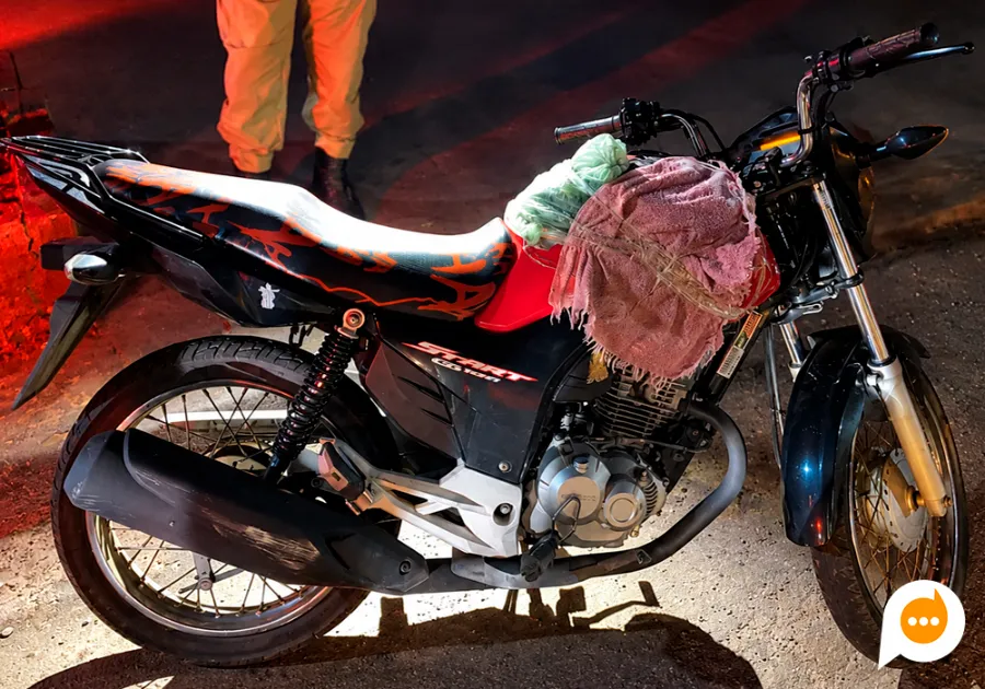 Polícia militar cumpre mandado de prisão e aborda dupla em fuga em Loanda
