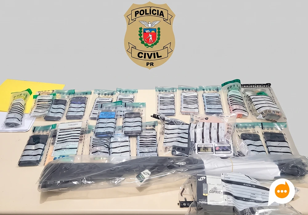 Megaoperação policial desarticula organização criminosa e resulta em 20 prisões em Paranavaí